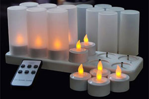 How do you feel the moving wick flameless battery operated tealight candle?