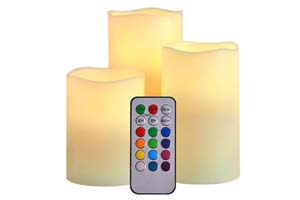 The features of color changing flameless candles with remote