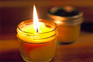 Beeswax candles have many benefits