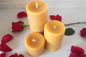 The benefit of organic beeswax candles