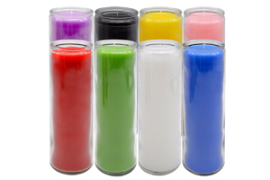 7 day church candles in TaBo Candles Factory