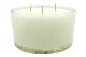 How to burn 3 wick glass jar candles?