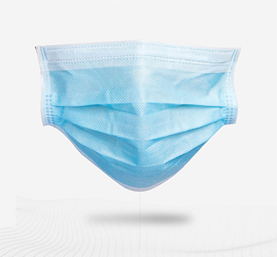 3 Ply Disposable Non-Woven Face Mask Earloop