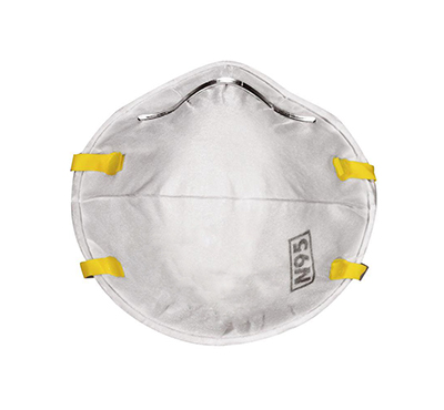 Safety N95 NIOSH Flat Fold Disposable Earloop Face Mask