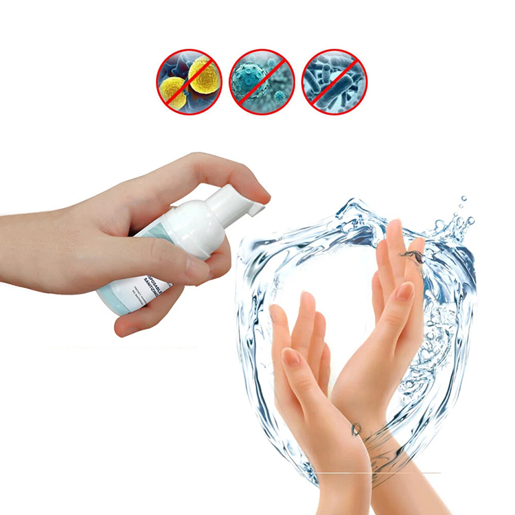 Alcohol-free Amino Acid Medical Hand Gel Sanitizer, Portable Bacteriostatic Hand Soap Supplier