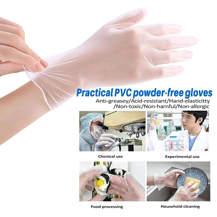 Disposable PVC BBQ Gloves, Waterproof Antibacterial Anti-virus Gloves Manufacturer