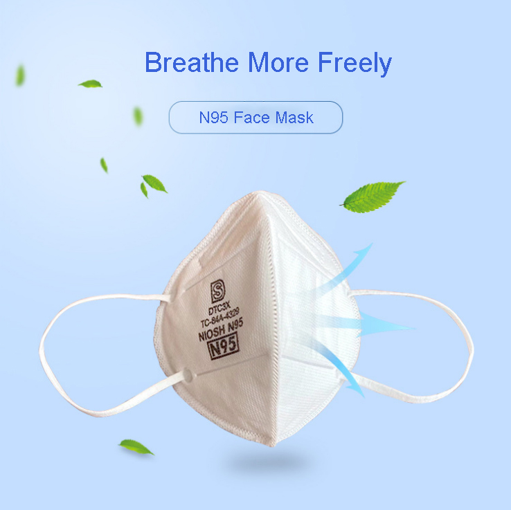 Face mask anti-virus N95, KN95 FFP2 with CE FDA certification