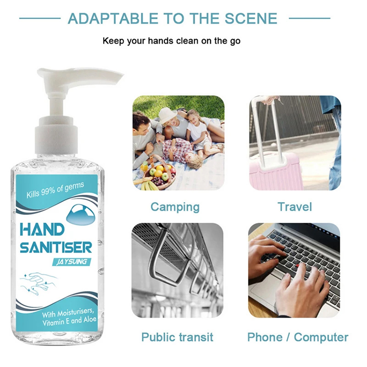 Bacteriostatic Hand Gel Sanitizer, Mini Hand Sanitizer Supplier