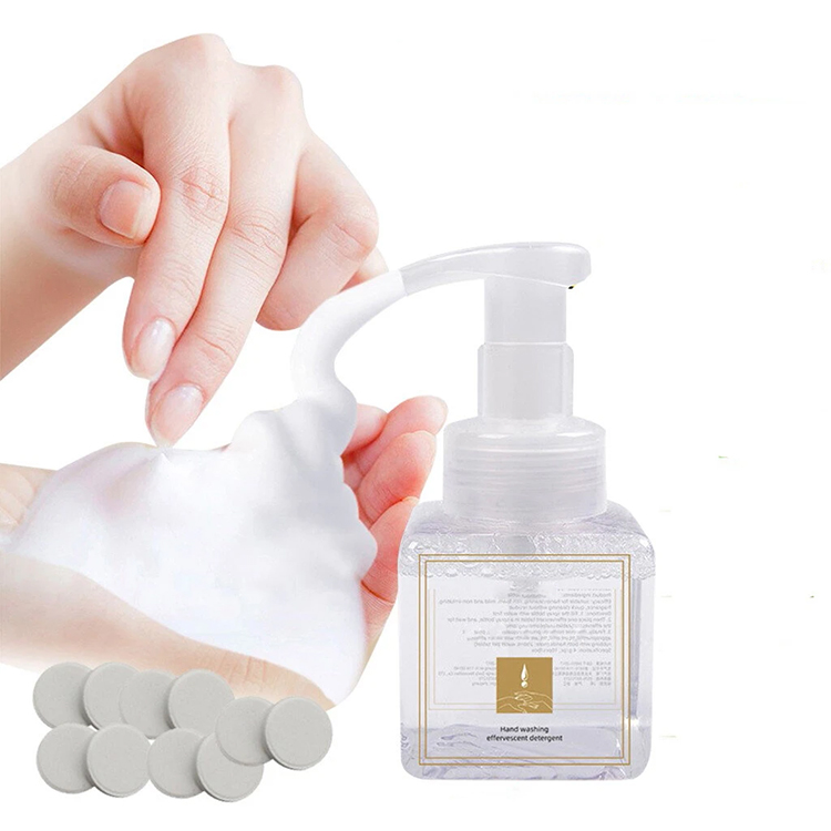 Foam Effervescent Hand Sanitizer, Hand Soap Foam Type