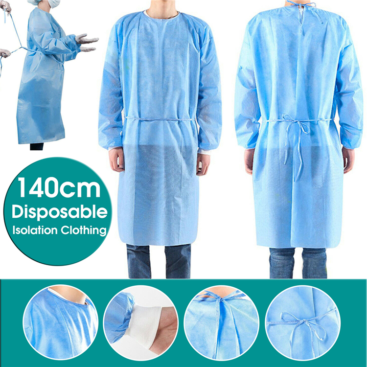 Good Quality Surgical Clothes SMS Hospital Disposable Isolation Gown