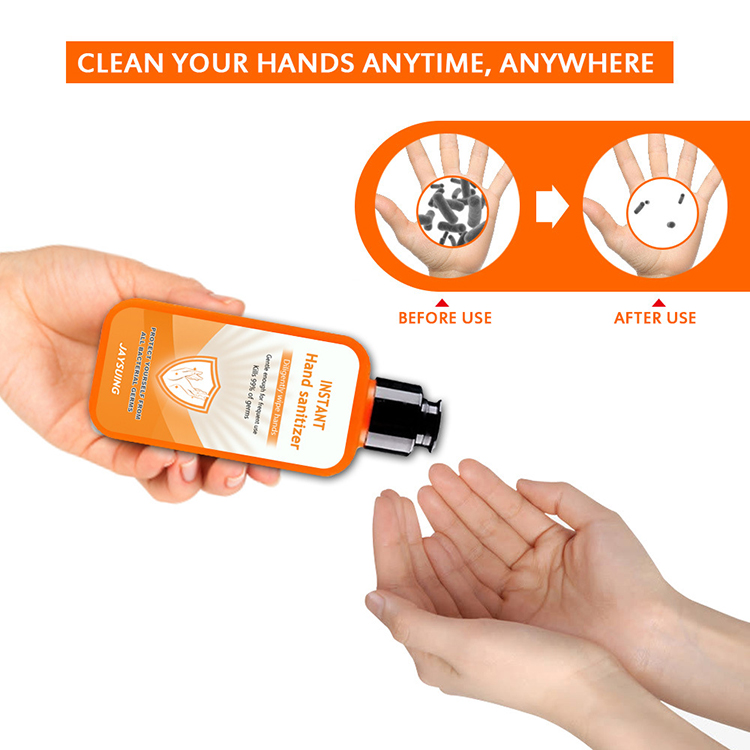 Portable Hand Sanitizer, Hand Sanitizer Gel Alcohol-free No-washing Anti-viral Wholesale