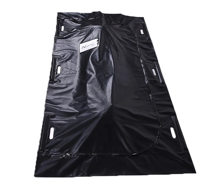 Heavy Duty Disposable Mortuary Corpse Bag Waterproof Sealed Funeral Burial PVC Cadaver Dead Body Bag