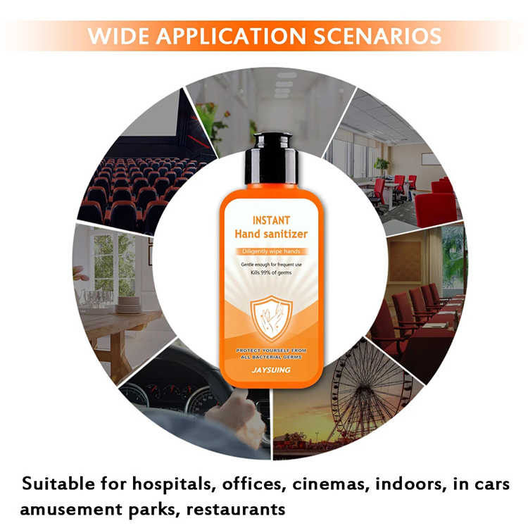 Portable Hand Sanitizer, Hand Sanitizer Gel Alcohol-free No-washing Anti-viral Wholesale