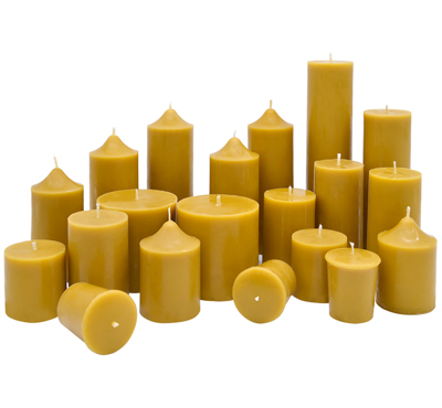 pure beeswax candles, organic beeswax candle