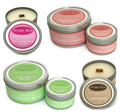 wholesale tin candles personalise, personalised tin box candles