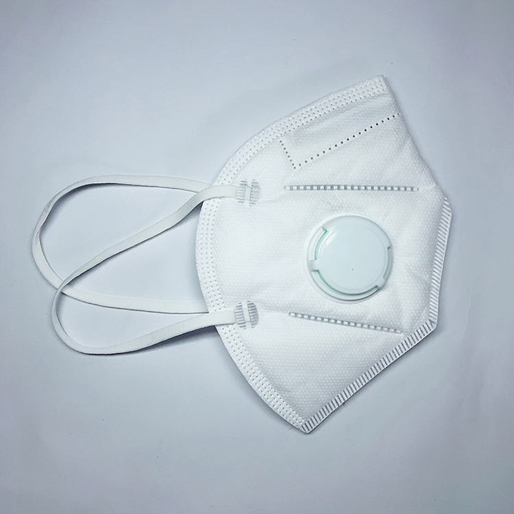 Disposable Air Pollution Foldable NIOSH N95 Face Dust Mask with Valve