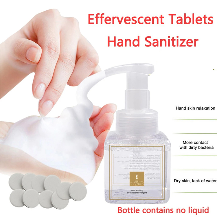 Foam Effervescent Hand Sanitizer, Hand Soap Foam Type