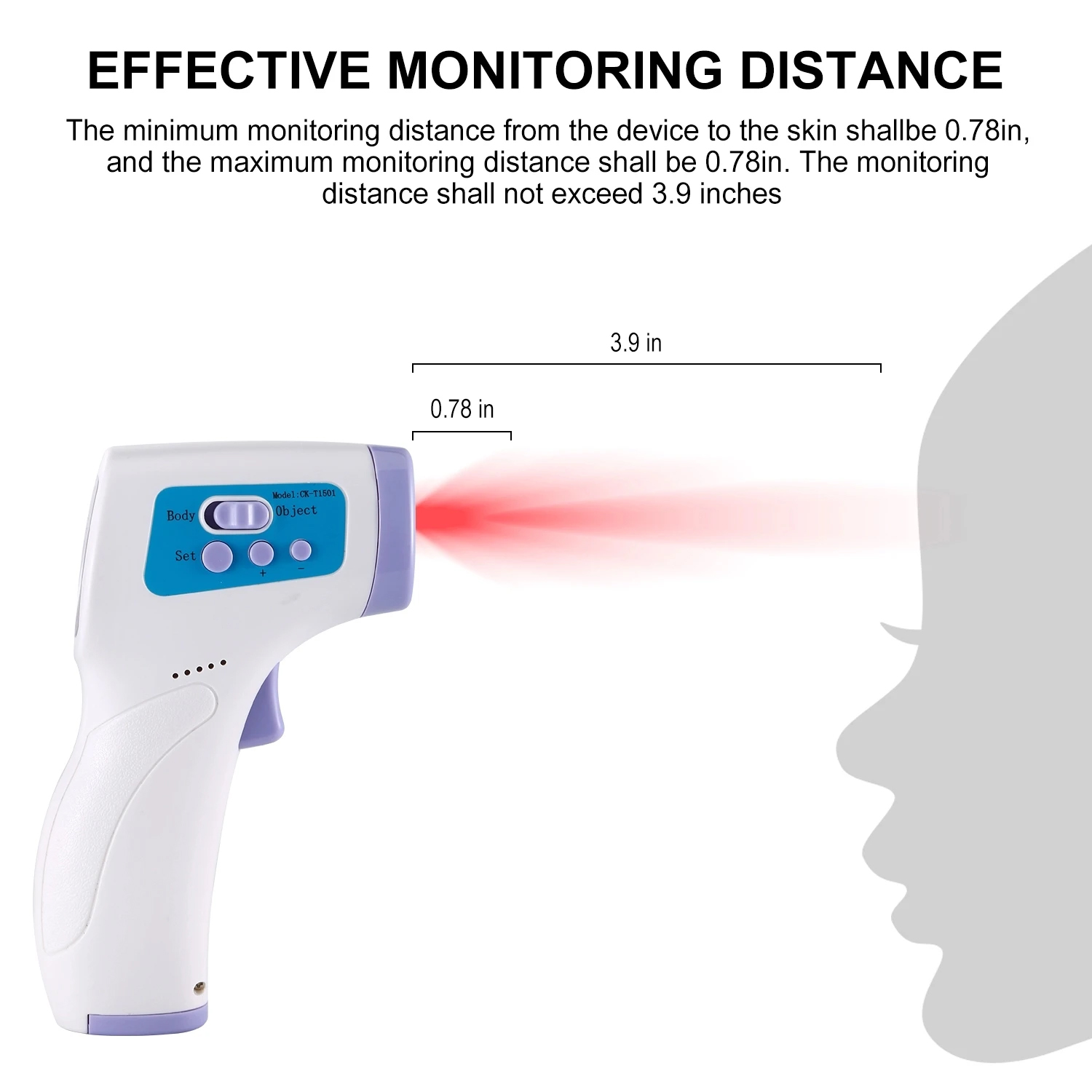 noncontact digital forehead infrared thermometer, ear and forehead thermometer, baby forehead thermometer strip