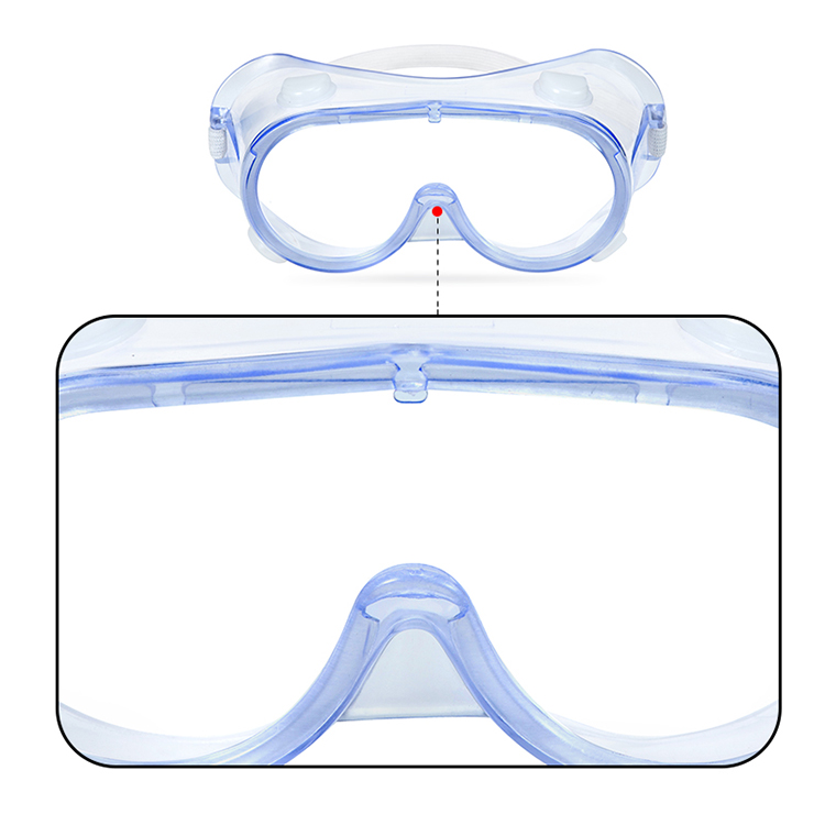 Anti-Fog Protective Safety Goggles, Splash/Impact eye protective goggles factory