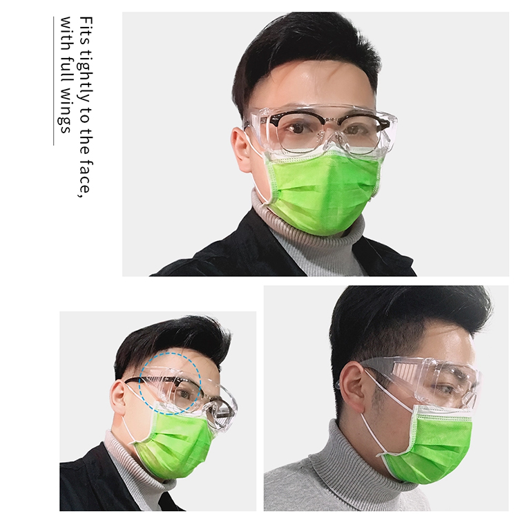 Safety Goggles, Anti-fog Splash PC Goggles, Anti-dust Virus Protection Goggles Manufacturer