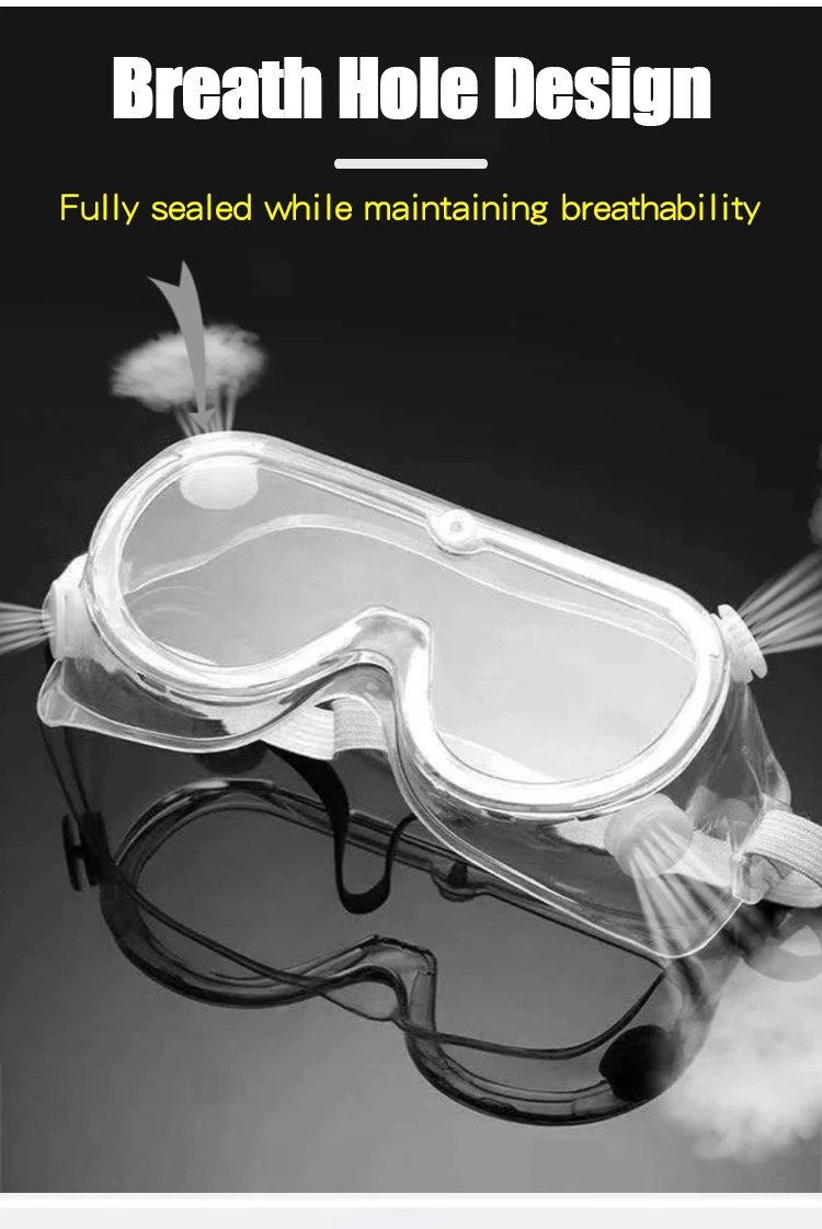 Anti-Fog Protective Safety Goggles, Splash/Impact eye protective goggles factory